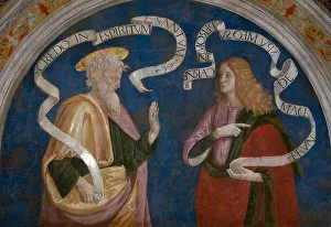 Prophets Gallery: Bartholomew the Apostle and the Prophet Joel, 1492-1495