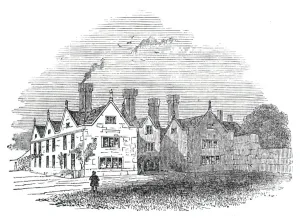 Jacobean Gallery: Barton House, Isle of Wight, 1844. Creator: Unknown