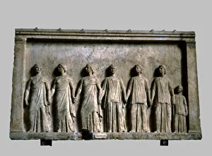 Graces Collection: Bas-relief with the Graces, the Nymphs and the City