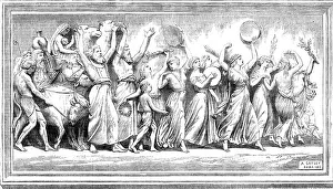 Olive Branch Prints: Bas-relief, The Song of Miriam and Moses