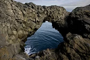 Basaltic Arch, Iceland. Creator: Tom Artin