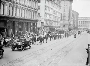 Amateur Prints: Baseball, Amateur And College - Amateur Parade
