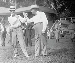 Lawmaker Prints: Baseball, Congressional - Byrnes of South Carolina And Billy Wilson of Illinois