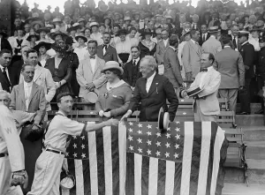 Edith Bolling Galt Prints: Baseball, Congressional - President And Mrs