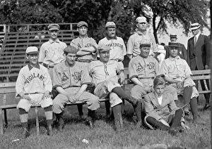 Baseball, Congressional, Front Row: Lafferty of Oregon; Sidney Anderson of Minnesota... 1911. Creator: Harris & Ewing. Baseball, Congressional, Front Row: Lafferty of Oregon; Sidney Anderson of Minnesota... 1911. Creator: Harris & Ewing