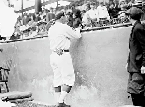 Vice President Prints: Baseball, Professional - Dutch Schaeffer Talking To Vice President Sherman