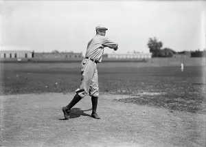 Baseball - Professional Players, 1913. Creator: Harris & Ewing. Baseball - Professional Players, 1913. Creator: Harris & Ewing