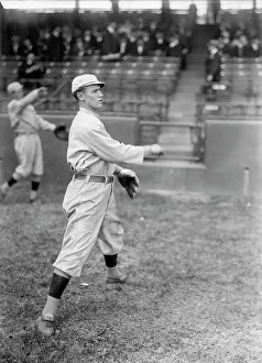Baseball - Professional Players, Joe Wood, 1913. Creator: Harris & Ewing. Baseball - Professional Players, Joe Wood, 1913. Creator: Harris & Ewing