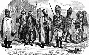 Mercenary Prints: Bashi Bozouks, Volunteers to the Turkish Forces, 1854. Creator: Unknown