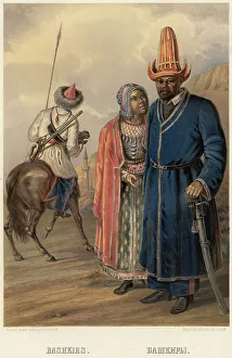 Bashkirs, 1862. Creator: Zakharov