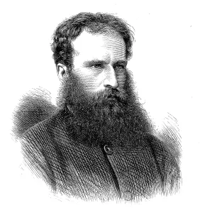Cooper Prints: Basil Wereschagin, the Russian artist, 1873. Creator: J Cooper