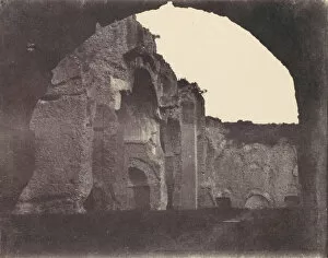 Basilica Of Maxentius And Constantine Gallery: Basilica of Constantine, Rome, 1850s. Creator: Unknown
