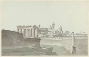 Santa Maria Maggiore Prints: The Basilica of Santa Maria Maggiore in Rome