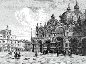 Chiesa Doro Prints: The Basilica of St. Mark, Venice