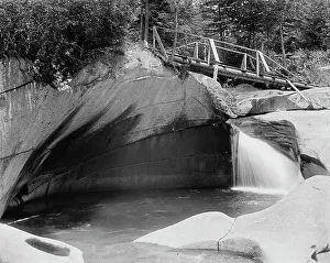 Rivers Prints: The Basin, Franconia Notch, White Mountains, between 1900 and 1906. Creator: Unknown