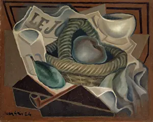Juan Prints: The Basket, 1924. Creator: Juan Gris