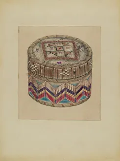 Michael Trekur Prints: Basket, 1935. Creator: Michael Trekur
