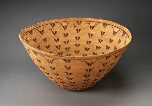 Basketry Gallery: Basket, c. 1900. Creator: Unknown