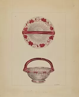 Basket, c. 1936. Creator: Gertrude Lemberg