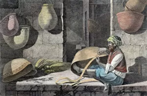 Basketry Gallery: The Basket Maker, c1798 (1822)