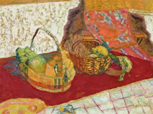 Nabis Prints: Two baskets of fruit, c1935. Creator: Bonnard, Pierre (1867-1947)