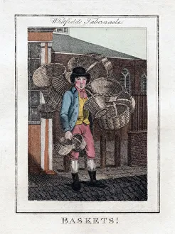Baskets!, Whitfields Tabernacle, London, 1805
