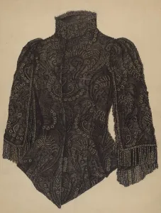 Underwear Collection: Basque, c. 1938. Creator: Florence Earl