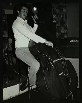 Hertfordshire Gallery: Bassist Chris Laurence playing at The Bell, Codicote, Hertfordshire, 28 October 1980