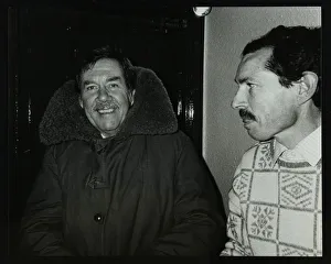 Williams Prints: Bassist Spike Heatley (left) at The Bell, Codicote, Hertfordshire, December 1986