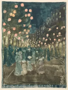 Bastille Day, 1892. Creator: Maurice Prendergast (American, 1858-1924)