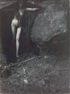 Chiroptera Collection: The Bat, 1902. Creator: Gertrude Kasebier