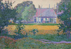 Kunstmuseum Den Haag Prints: De Bataaf Farm, 1895. Creator: Aarts, Johan Joseph (1871-1934)