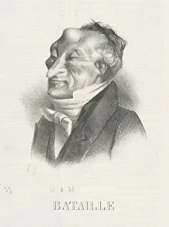 Magistrate Prints: Bataille (Alex. Simon Pataille), 19th century. Creator: Honore Daumier