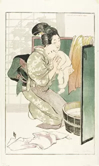 Washtub Collection: The Bath, 1905. Creator: Helen Hyde