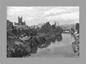 Abbey Collection: Bath, c1900. Artist: J Dougdale & Co