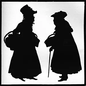 Bath And Northeast Somerset Prints: Bath Characters, c1832. Artist: Auguste Amant Constant Fidele Edouart