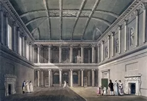 Bath, the Concert Room, pub. 1805. Creator: John Claude Nattes (1765-1822)