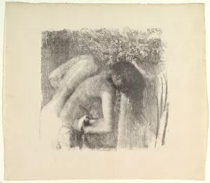 After the Bath (large version), 1891-92. Creator: Edgar Degas