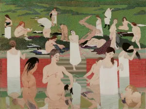 Bather Prints: The Bath: Summer Evening (Le bain au soir d ete)