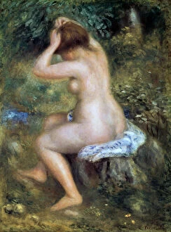 Redhead Collection: A Bather, 1885-1890. Artist: Pierre-Auguste Renoir