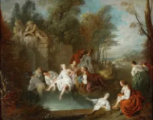 Bather Prints: The Bathers, 1730s. Creator: Jean-Baptiste Pater