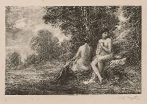 1836 1904 Prints: Bathers, 1881. Creator: Henri Fantin-Latour (French, 1836-1904)