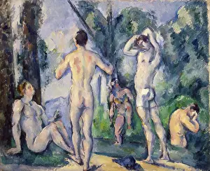 1890 Prints: Bathers, 1890. Creator: Paul Cezanne