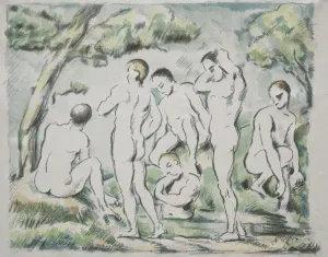 The Bathers, 1897. Creator: Paul Cezanne (French, 1839-1906) The Bathers, 1897. Creator: Paul Cezanne (French, 1839-1906)