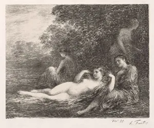 The Bathers, 1898. Creator: Henri Fantin-Latour (French, 1836-1904)