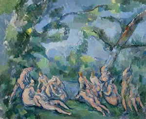 Paul C And Xe9 Collection: The Bathers, 1899 / 1904. Creator: Paul Cezanne