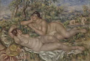 Nude Women Collection: The Bathers, 1918-1919. Artist: Renoir, Pierre Auguste (1841-1919)