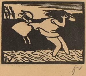 Bathers Caught in a Storm (Les baigneuses surprises par l'orage), 1893
