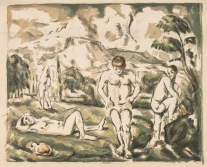 The Bathers. Creator: Paul Cezanne (French, 1839-1906)