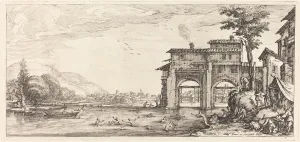 The Bathers, probably c. 1630. Creator: Jacques Callot